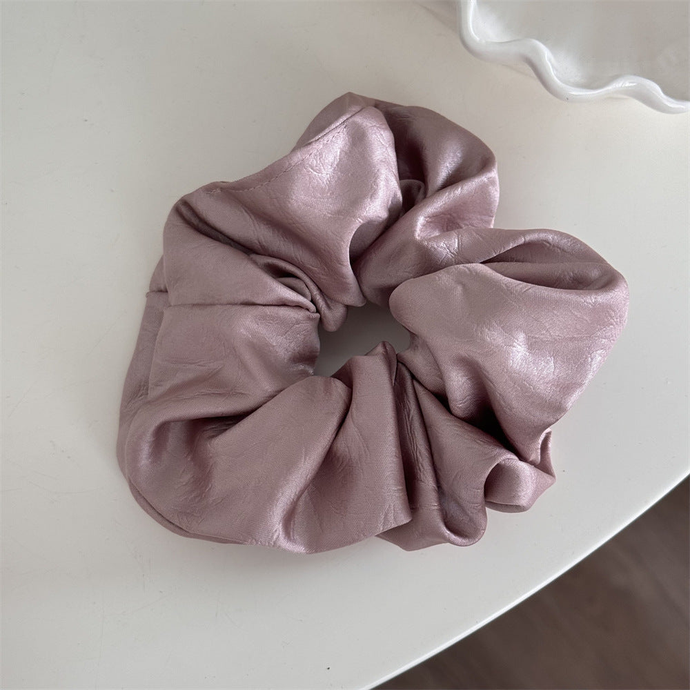 Retro Texture Large Intestine Hair Ring For Women f8b872c5 18d8 4087 809e 550bce1a9b15
