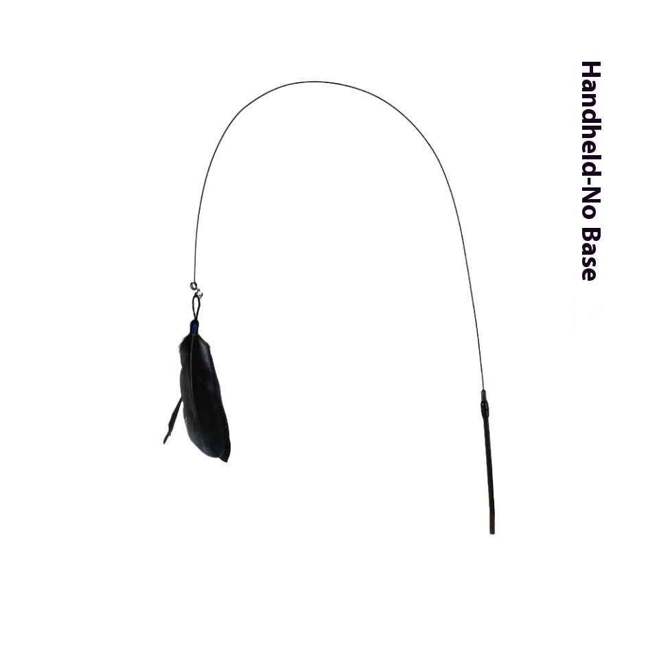 Cat Teaser With Bell Long Brush Holder Suction Cup Self-Hi Bite-resistant Feather f8d61a4a 09a0 4309 bcab d4a173fe4331 trans