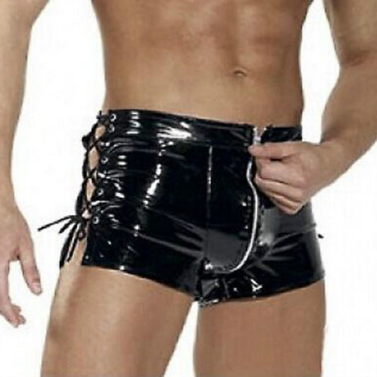 Summer Men's Lacquer Belt Zip Shorts f8d68cff 67d0 4b23 acac 3ae691722e0d