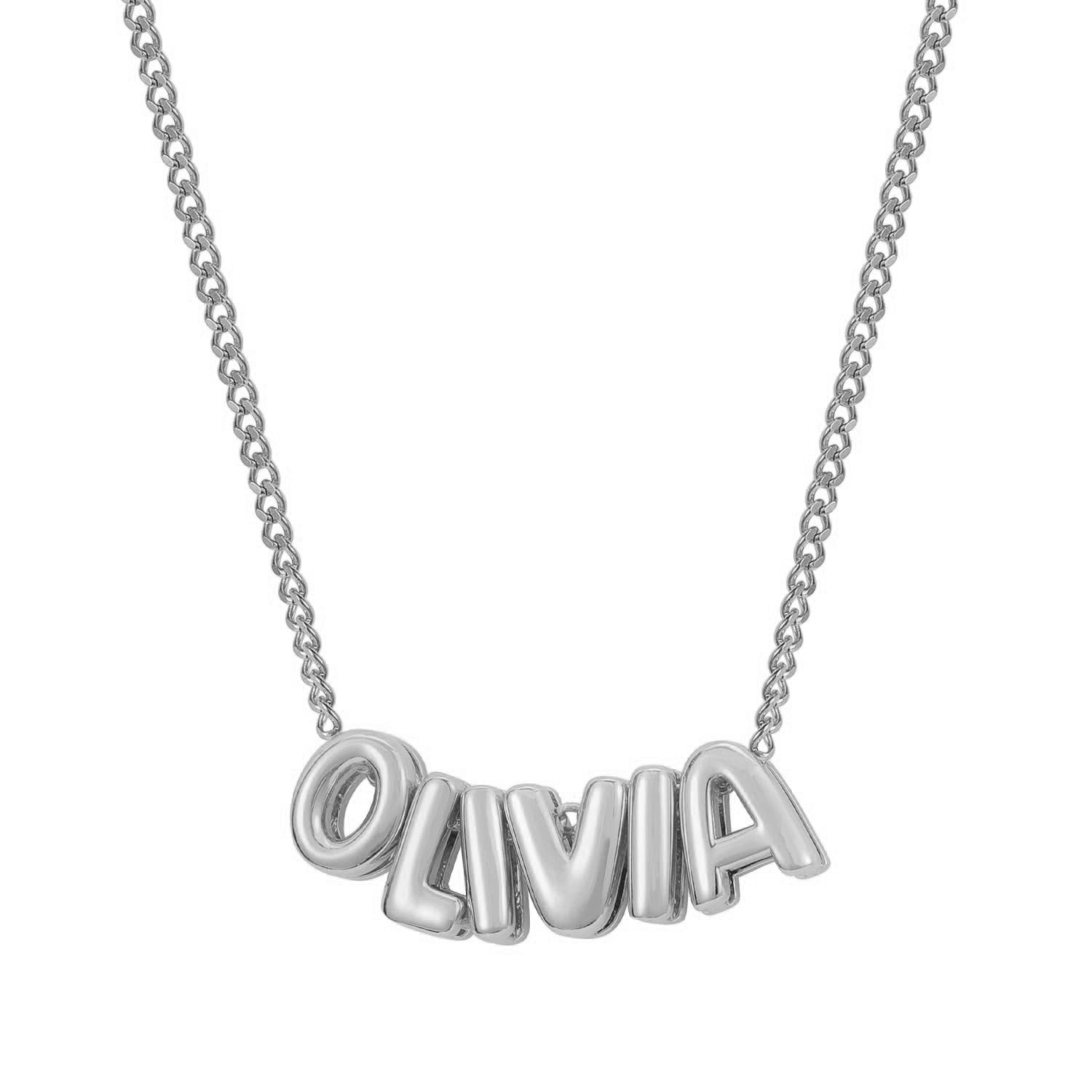 Stainless Steel English Letter Necklace f8db9a94 7946 417c 8c4b dbce390332e9