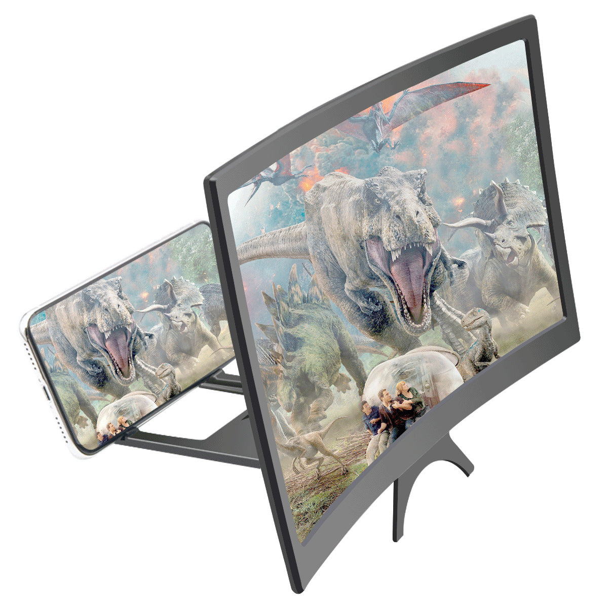 Mobile Phone Amplifier 12-inch Curved Mobile Phone Screen Amplifier - 图片 3