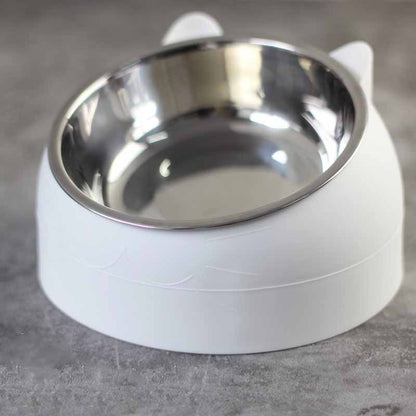 200mlStainless Steel Oblique Mouth Pet Cat Bowl - HD Wireless Product #4