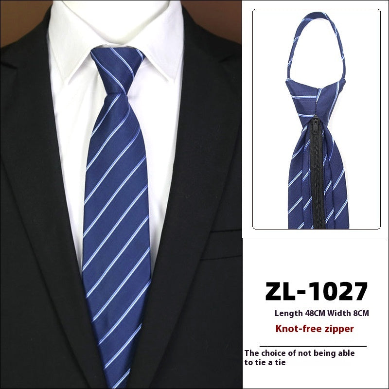 Men's Formal Wear Business Zipper Tie-free f8f0f31e e6e2 44c7 862e e9249f5e1aab trans