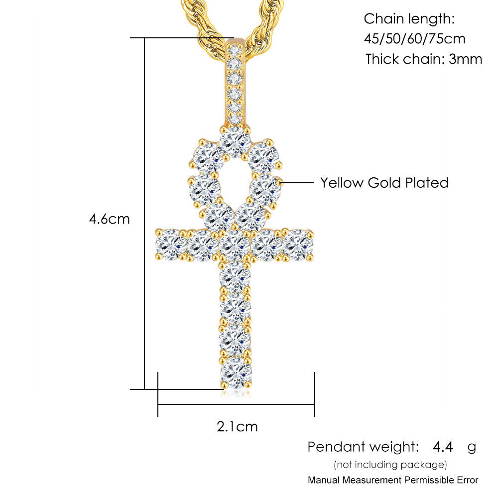 Zircon Plated True Gold Pendant Necklace f93c1a58 9db5 4caa a69f 0b8312c8f7bb