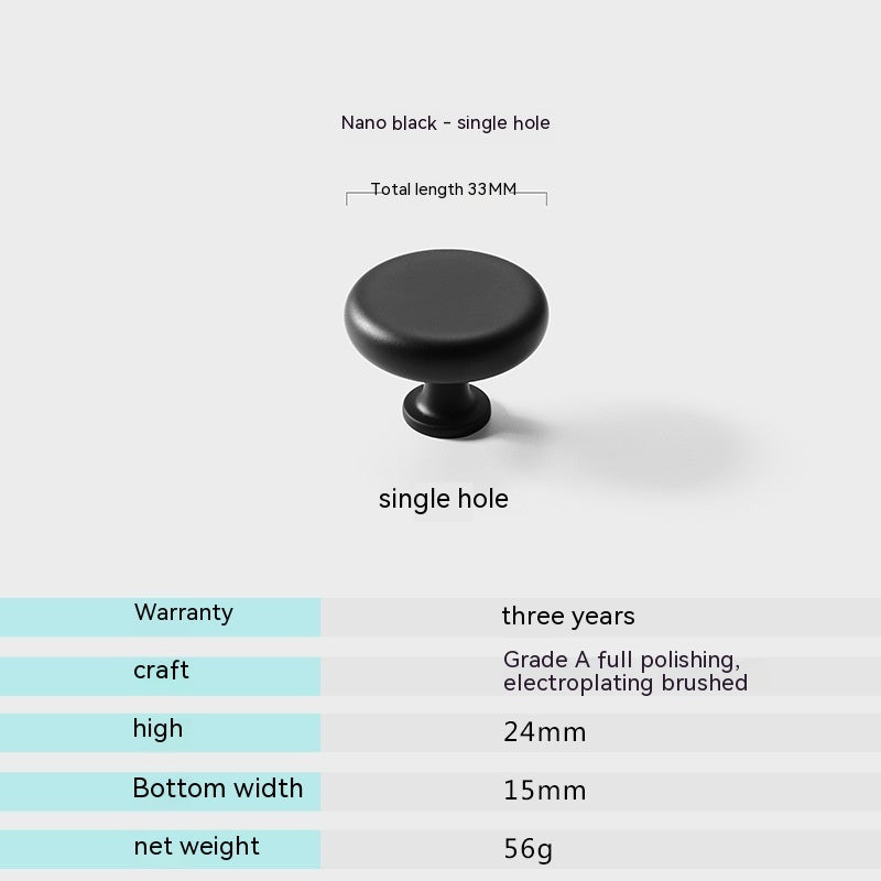 Nordic Cabinet Door Handle Modern Minimalist Black Gray Wardrobe Zinc Alloy Handle Kitchen Cabinet f9494940 e2c8 4ee6 9bfc ff