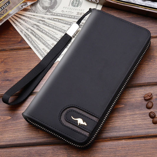 New Men's Wallet Long Zipper f96c3bef d434 43bc ab8f a15cc2f25ff4