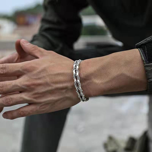 Hand-woven Double Bamboo Bracelet f97a9775 8a1f 4fa4 bc7d fadfe37ac783