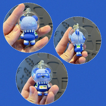 Creative Cartoon Cute Space Bear Keychain f9a53313 5df2 498f 83da b477fa99b0dd