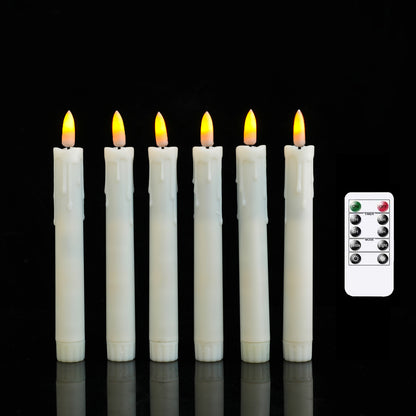255cm10 Inch Bullet 10 Key Remote Control Wave Mouth Electronic Candle Plastic Birthday Christmas Eve - HD Wireless Product #8