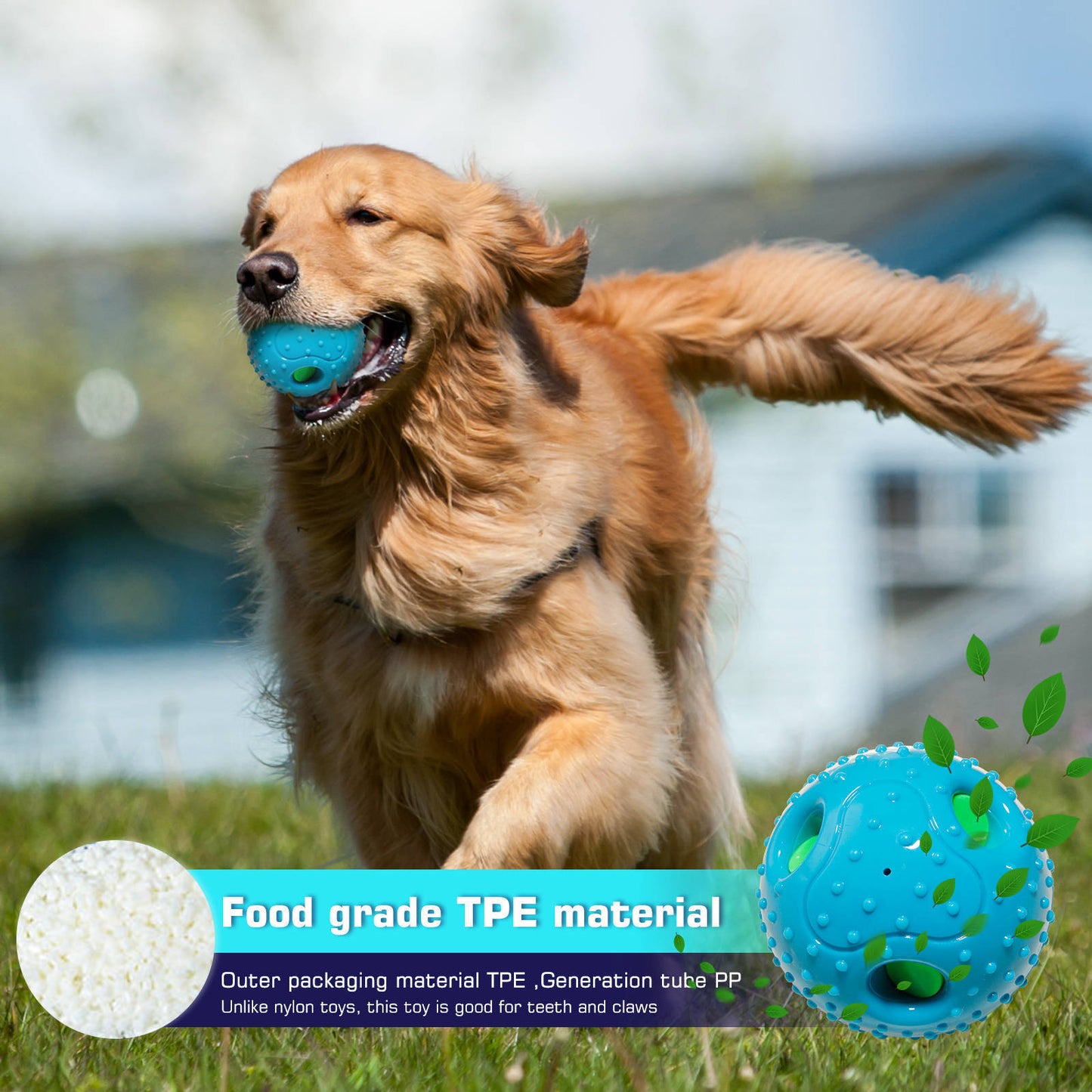 Pet Squall Ball Dog Playmate Sound Relieving Toys f9ba54d4 d845 43a4 939f 18a9252cdf0a