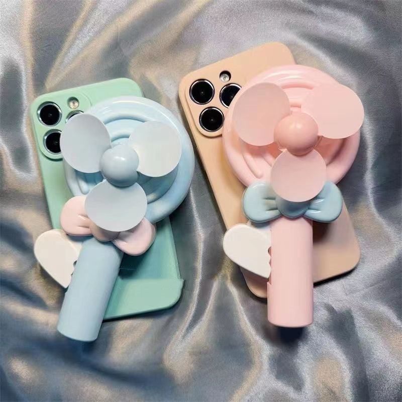 Lollipop Hand Fan Drop-resistant Soft Phone Case - 图片 2