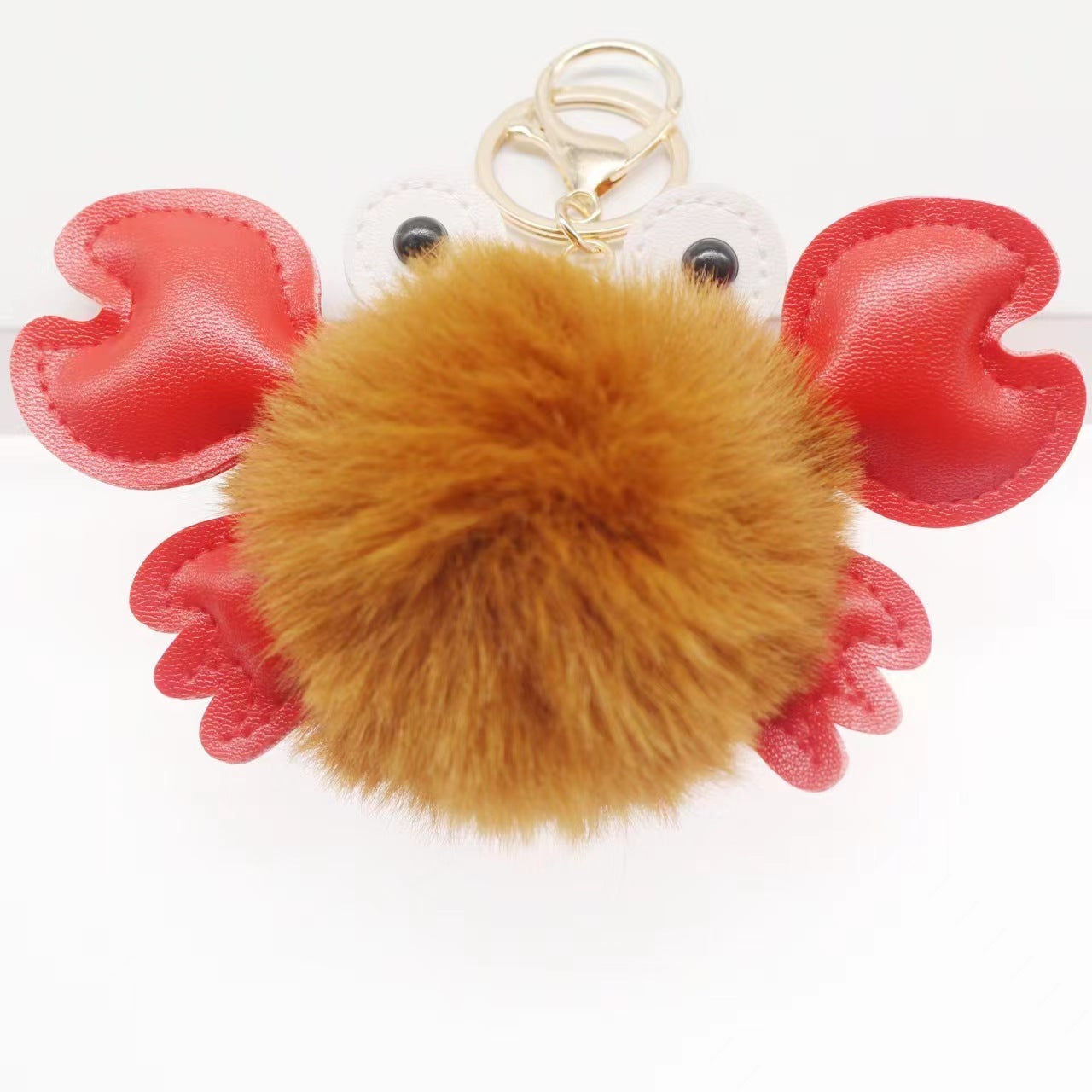 Cartoon Cute Crab Keychain Pendant f9c2b0b1 fcaa 4f2f 987a 5361d0b7dd27