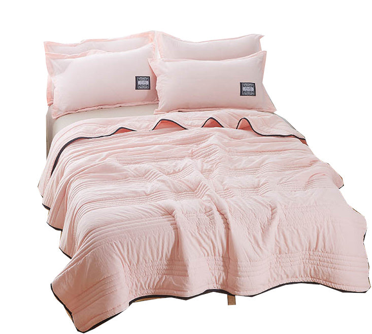 Cooling Blankets Pure Color Summer Quilt Plain Summer Cool Quilt Compressible Air-conditioning Quilt Quilt Blanket f9c7c2af f