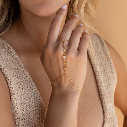 Small Rice-shaped Beads Rice Beads Zircon Pearl Ring Chain Love Finger Chain Ornament f9c97e39 73b1 4253 9e62 1d5096995f70