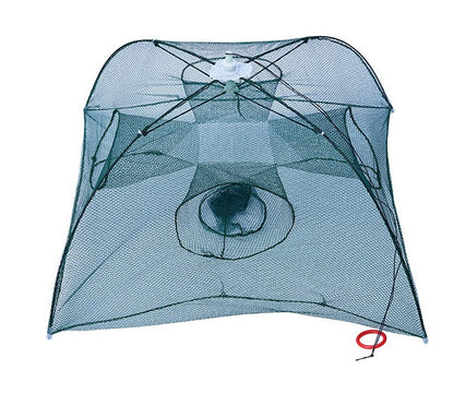 Strengthened 4-20 Holes Automatic Fishing Net Shrimp Cage Nylon Foldable Fish Trap Cast Net Cast Fold Crab Trap Fishing Netwo