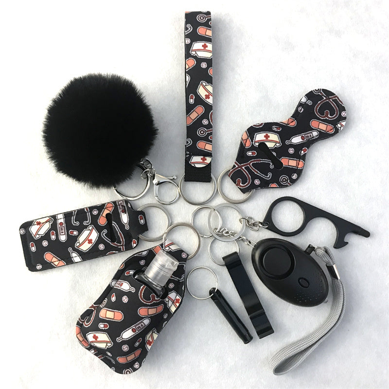 Wrist Keychain 10 Pieces Suit Door Opener Hand Sanitizer Bag f9d4f9da d9db 417b 97ab 304031b037a3