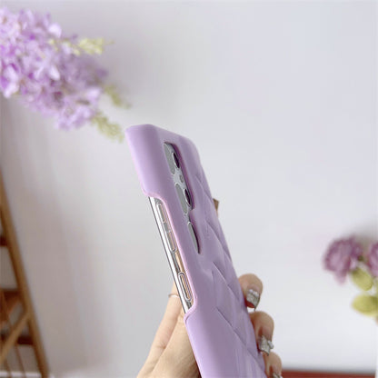 Diamond Plaid Phone Case Leather Phone Protective Case f9e366ef 0731 4be6 936e 193c4c6f75c5