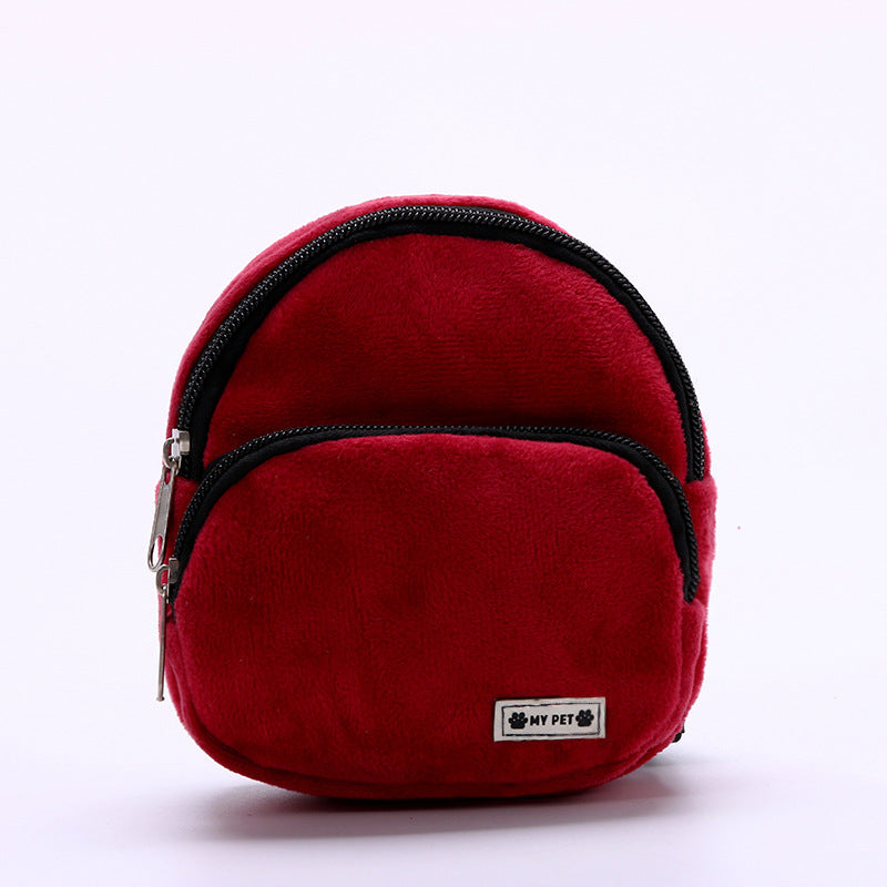 Flannel Cat Dog Portable Backpack For Snacks f9e78a8a 70cd 4c9b af1b c3f1ef147e5f