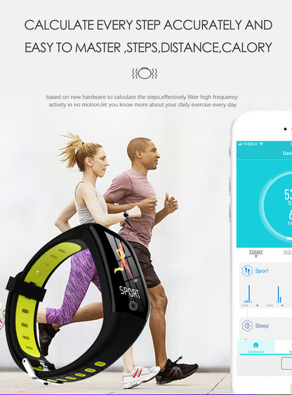 Цветной экран F21 Smart Bracelet Monitor Sleep