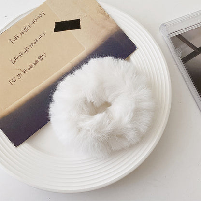 Winter Plush Pork Intestine Hair Ring fa19add5 13b7 4034 814a ed2b1b091259