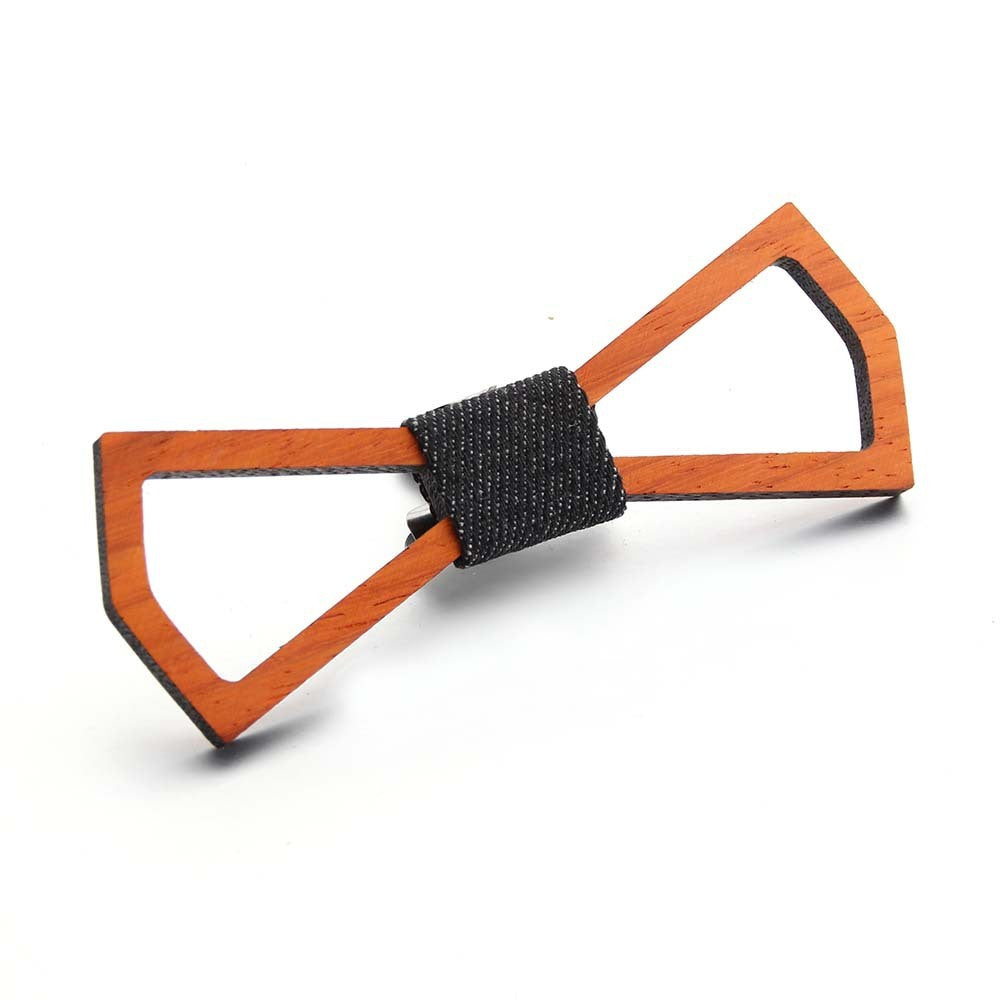 Tie Men's Bow Tie Environmental Protection Handmade Bow Tie Padauk Solid Wood Wooden Bow Tie fa1c258f eb0f 4132 b8de 947537b6