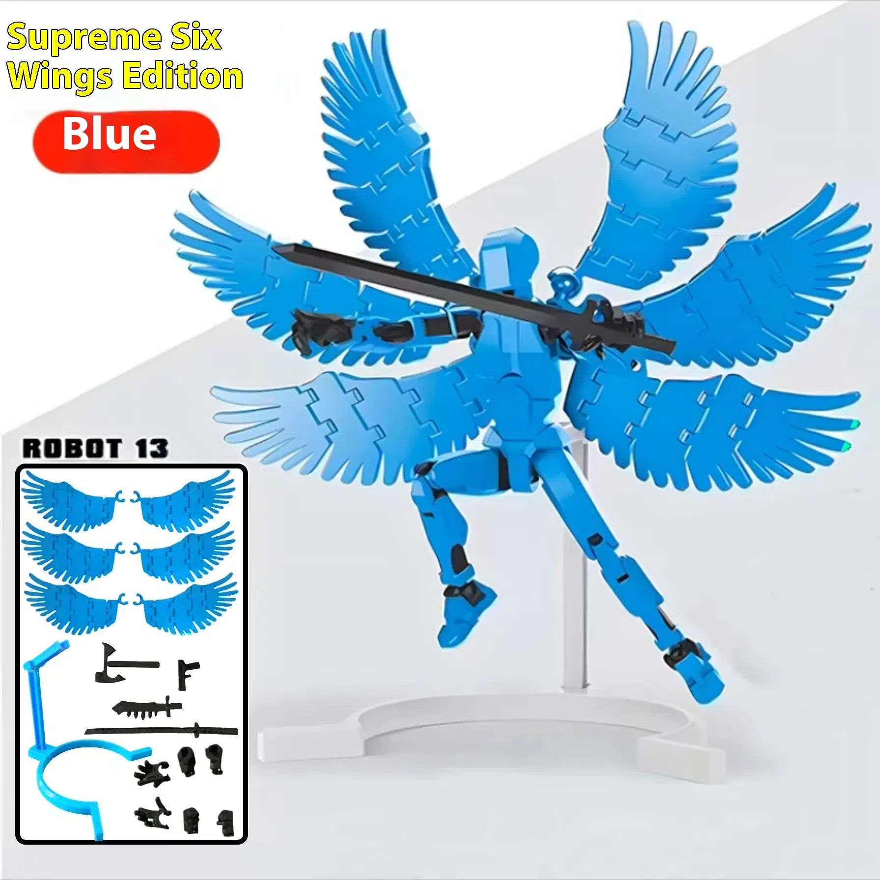 Updated And Hot-sale Multi-Jointed Movable Shapeshift Robot 3D Printed Mannequin Dummy Action Model Doll Toy Kid Gift fa4a71d
