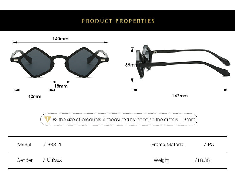 Women's Fashion Geometry Pattern Triangle Glasses fa4f63e3 bc0e 459a b433 3b462c3b7981