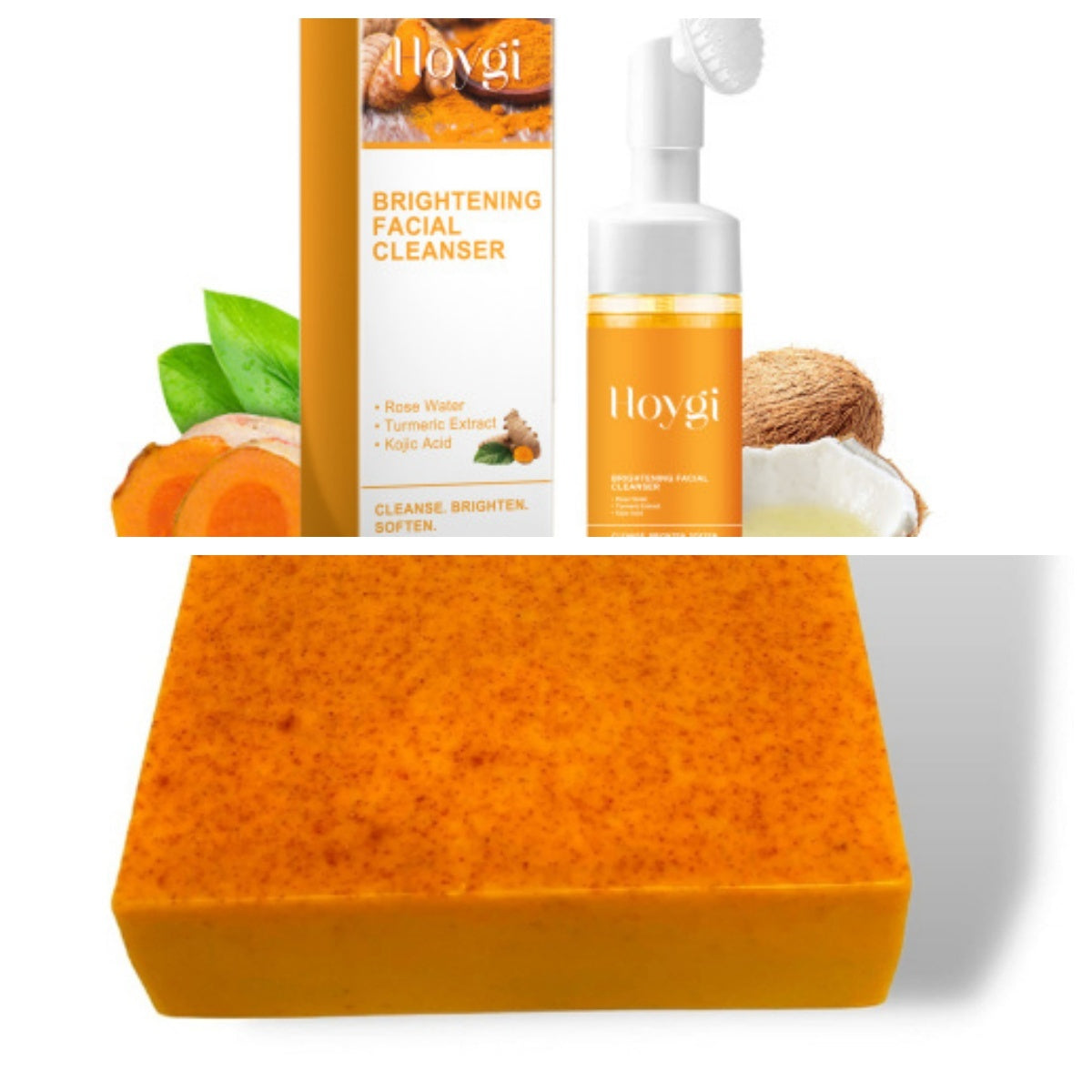 Turmeric Facial Cleanser Deep Cleansing Fade Acne Marks fa50cf9e 2f5e 4d63 8c1a b0a485279e5b