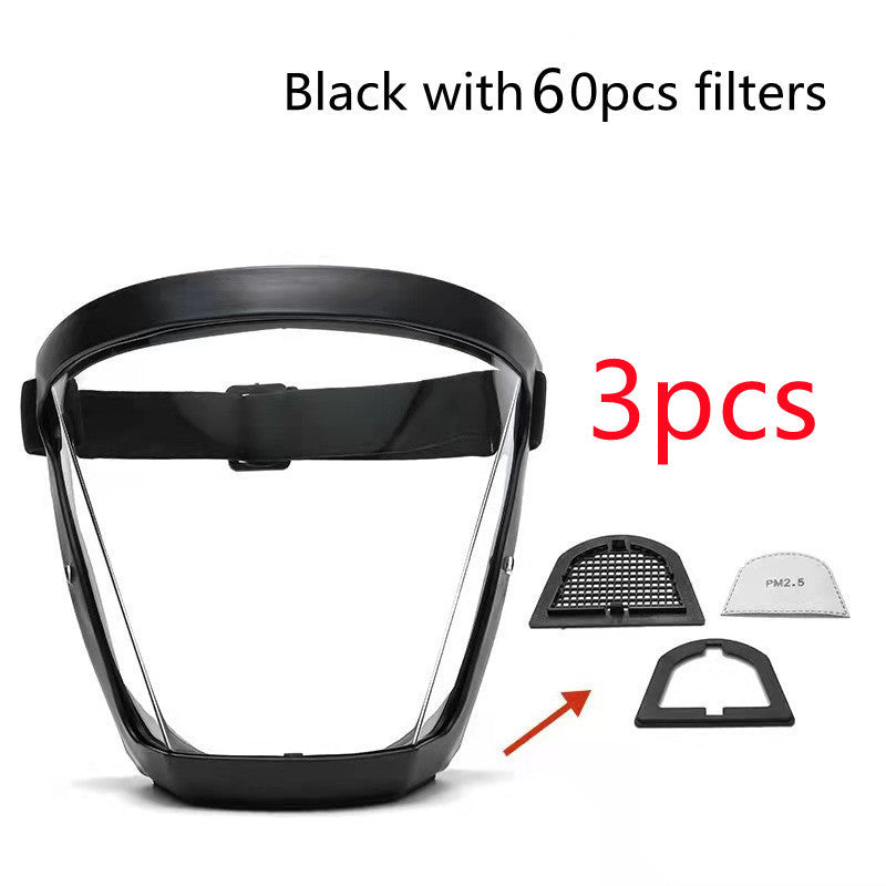 Transparent Face Shield Anti-oil Onion Goggles Dust-Proof fa662c10 e0be 4b61 abf6 006f71f6ad50