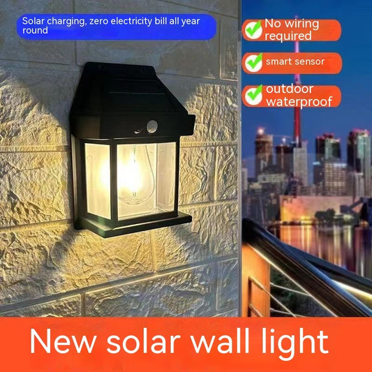 Outdoor Solar  Waterproof Tungsten Induction Garden Wall Lamp fa800565 5ed6 42e1 88c5 6fa9c47ed824 trans