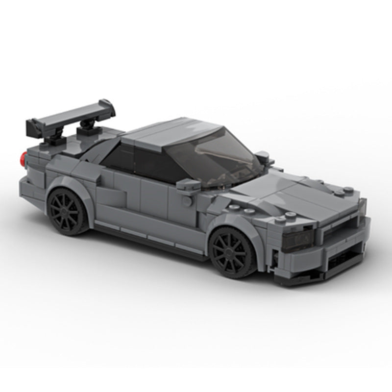 Skyline GT-R R34 Building Blocks Vehicle Assembling Toys fa9d3924 2b7b 41f1 a0c9 242ccaf0bd05