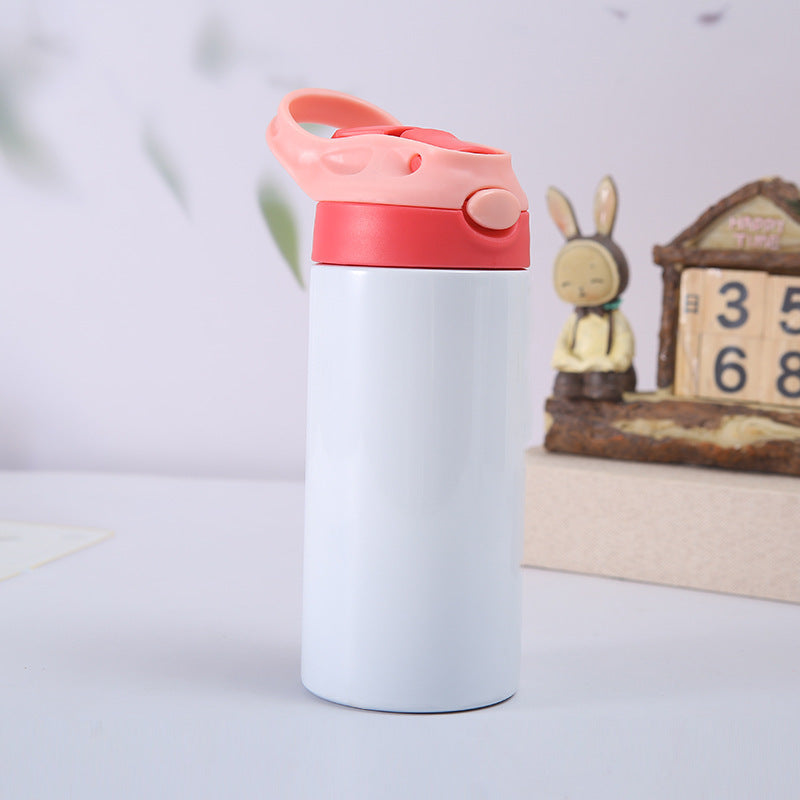 Stainless Steel Children's Straw Cup Sublimation Insulation Sippy Cup faa8a798 822a 4270 b992 53c26b968a34