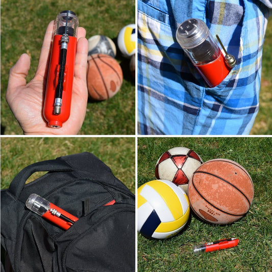 Multifunctional Basketball Football Volleyball Portable Air Pump Aspirating Needle Air Pump faaa110e 027c 4557 8650 957890765