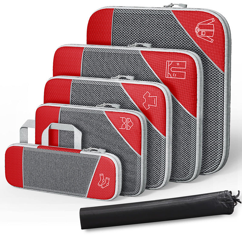 Travel Can Be Compression Storage Bag Suit With Shoe Bag Mesh Visual Luggage Organizing fab60df4 850e 440c a734 1e8439211055