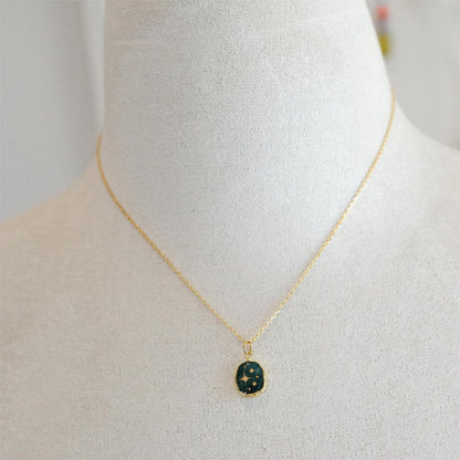 XINGX Sun Moon Natural Stone Carvings Necklace fab65f58 a2a4 4078 ac90 a3dbe1b59dca