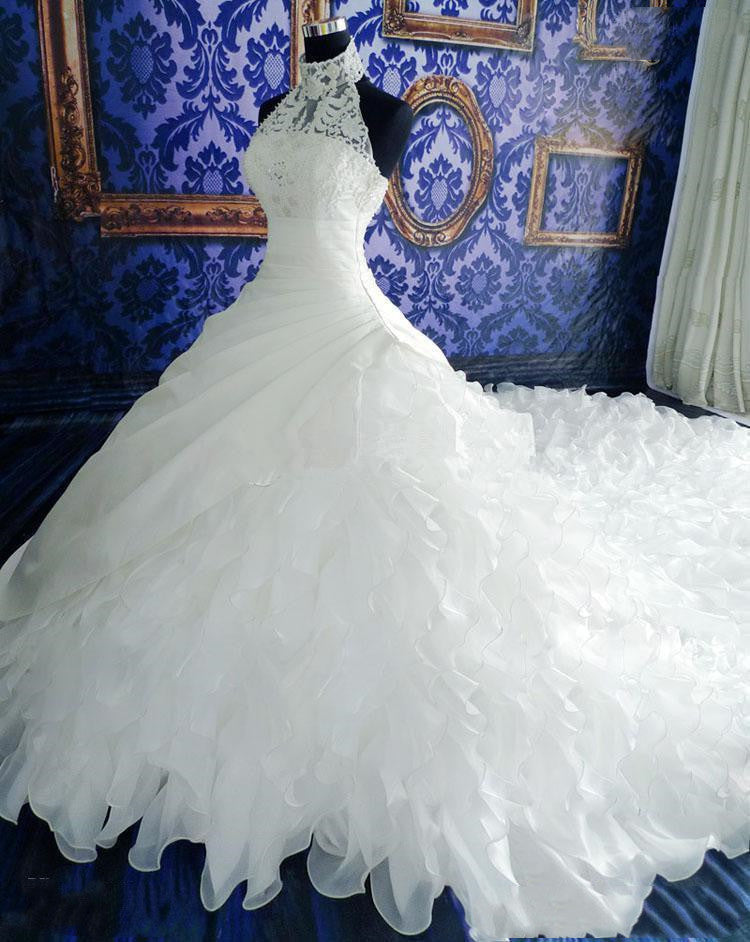 Wedding Dress Wholesale High-end Dress With Big Tail fabd1b27 a13f 46d1 b38f 3e6e27d3d4d5