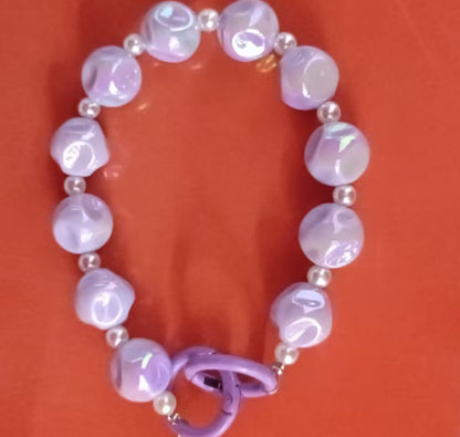 Bow Luminous Colorful Acrylic Beads Mobile Phone Charm Keychain fae5e294 0549 4454 93e8 16289be539d6 e2770528 08de 4ea3 aee7 