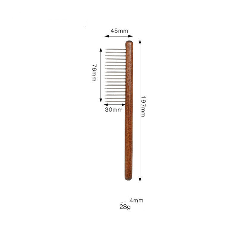 Pet Comb Solid Wood Antique To Remove Floating Hair fafc77b9 d736 4172 8a48 1468ddc7030e