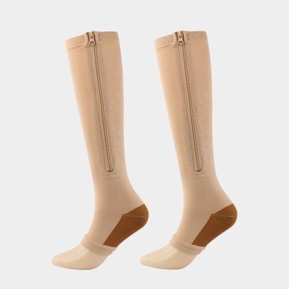 Men's And Women's Sports Zipper Elastic Socks fafe551e a340 4f5d b76b 6e80487e6ee4