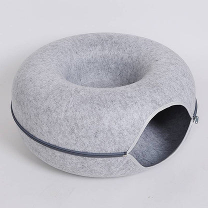 Four Seasons Available Cat Round Felt Pet Nest fb233aab f221 4bf1 b87c 9c91fd8e6185