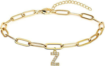 Women's Fashion New Initial Letter Bracelet fb34cb40 1f75 42a3 a57c abccbe84ef2d