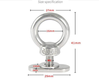 Canoe M6 Lifting Ring Screw Nut Slide Rail Stainless Steel Fastener Set fb3874fc e9d2 49c7 97f9 0219604bfe3e