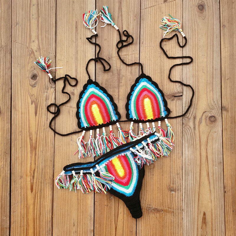 Handmade Crochet Bikini Suit Swimsuit Tassel fb3bef3b 6ad2 4875 bad0 a704b112b6c1