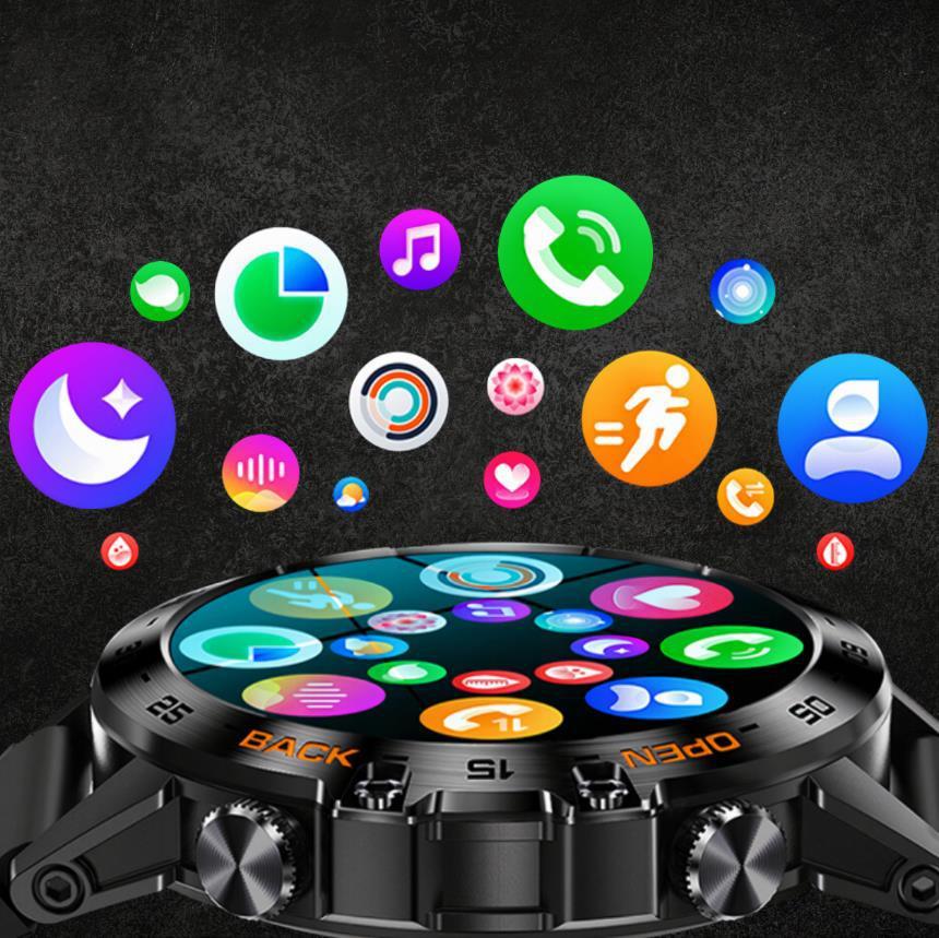Smart Watch Multi-function Call Suitable For Men's Outdoor Three-proof Heart Rate Blood Oxygen Sports fb3f4db4 f30b 4908 9566