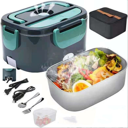 Insulated Lunch Box Large Capacity Heated Electric Lunch Box Stainless Steel Car Bento Box fb48a18c 25ff 48a7 bdcd 0cbd0b23c2