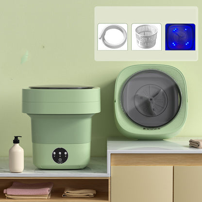 Mini Foldable Washing Machine Portable Mini Socks Underwear Panties Washing Machine Big Capacity 3 Models With Spinning Dry G