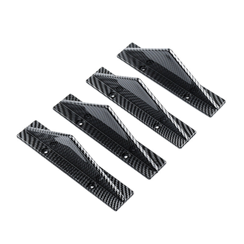 Automotive Universal Triangle Rear Spoiler Carbon Fiber Chassis fb4cc3a4 2882 4c71 8b7a 790a6e8d5e6e