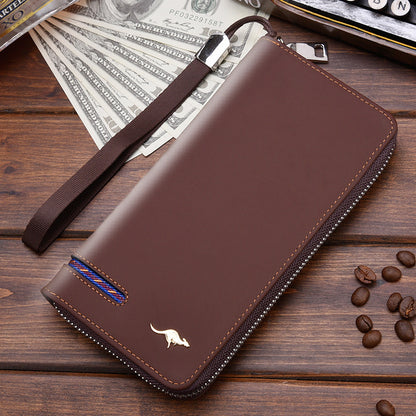 New Men's Wallet Long Zipper fb598d56 8bcc 42aa bcee 267471e5d087