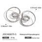 Stainless Steel Rotating Hollow Ear Studs fb62cef5 6866 46c3 97e2 f8facc80f337