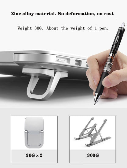 Zinc Alloy Metal Laptop Invisible Stand